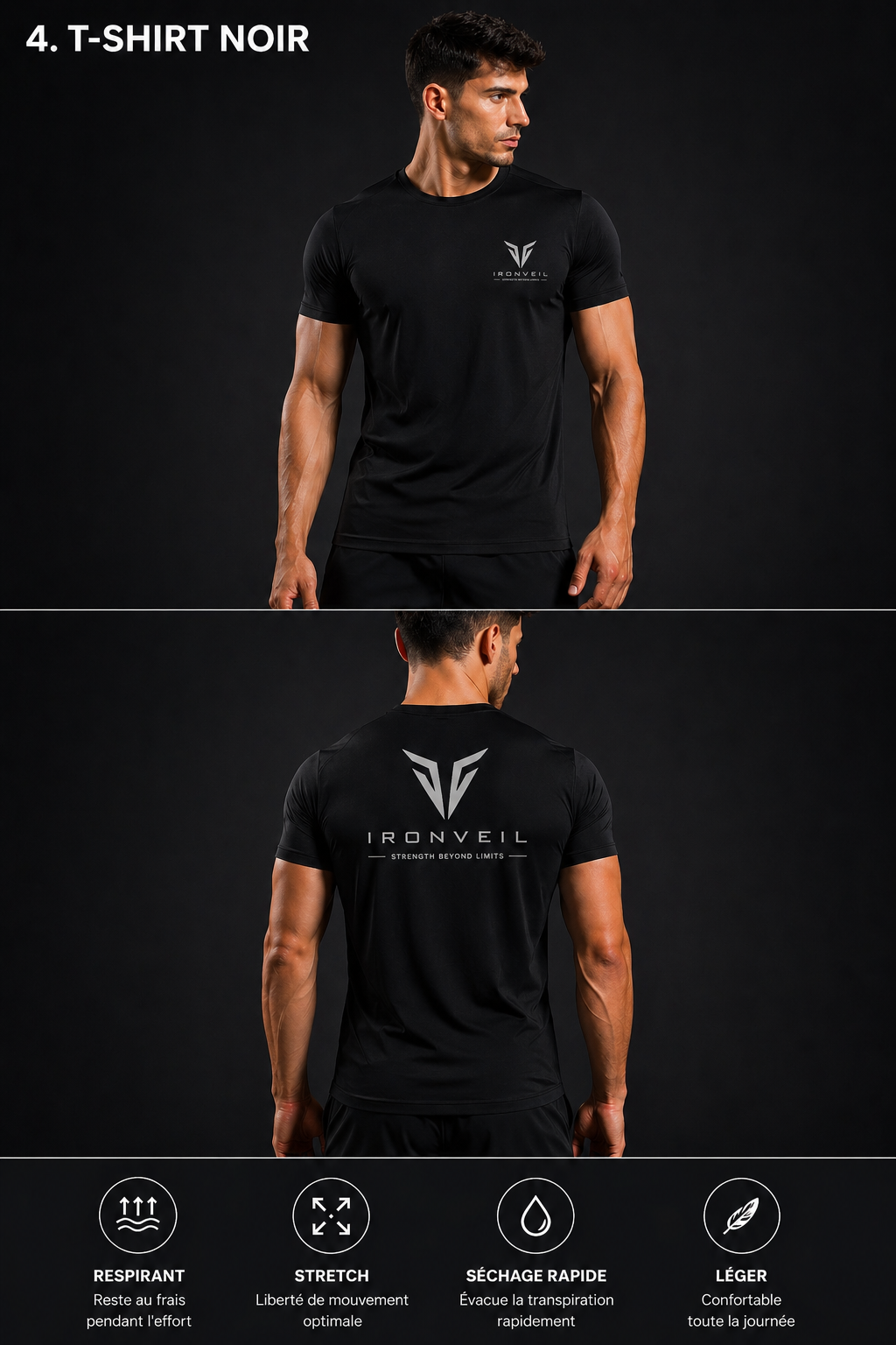 IRONVEIL Performance T-Shirt