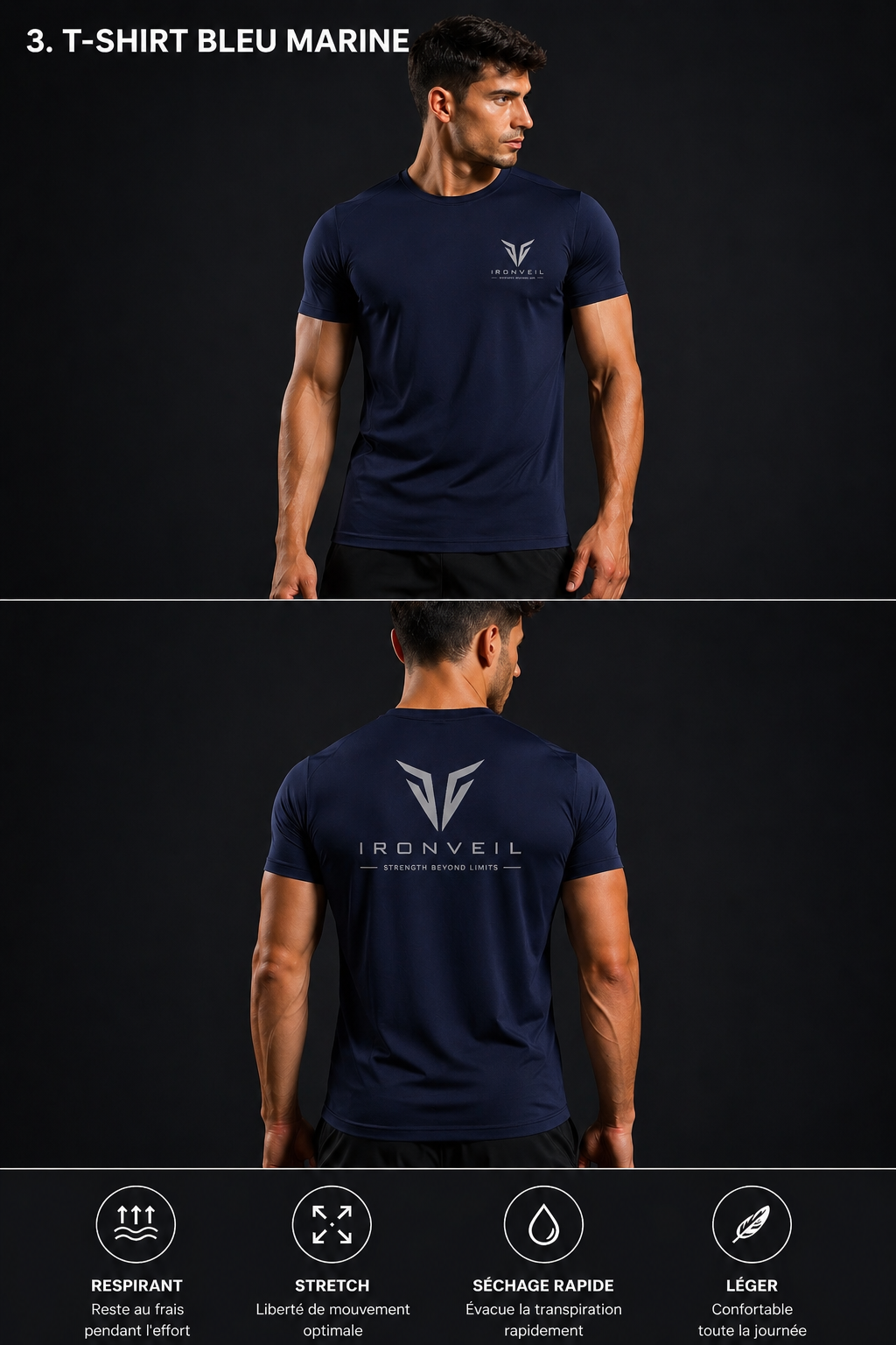 IRONVEIL Performance T-Shirt