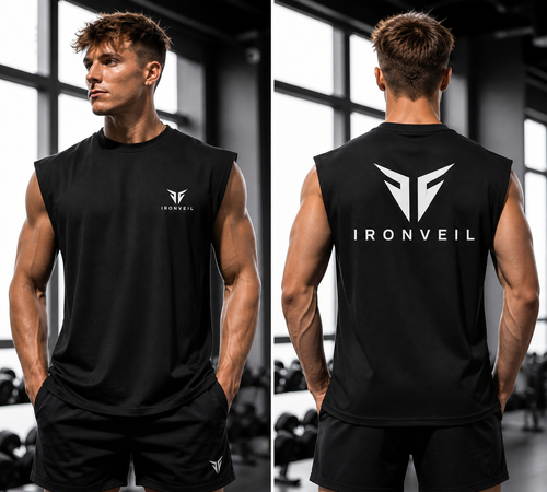 IRONVEIL Débardeur Sport Homme – Séchage Rapide & Ultra Respirant
